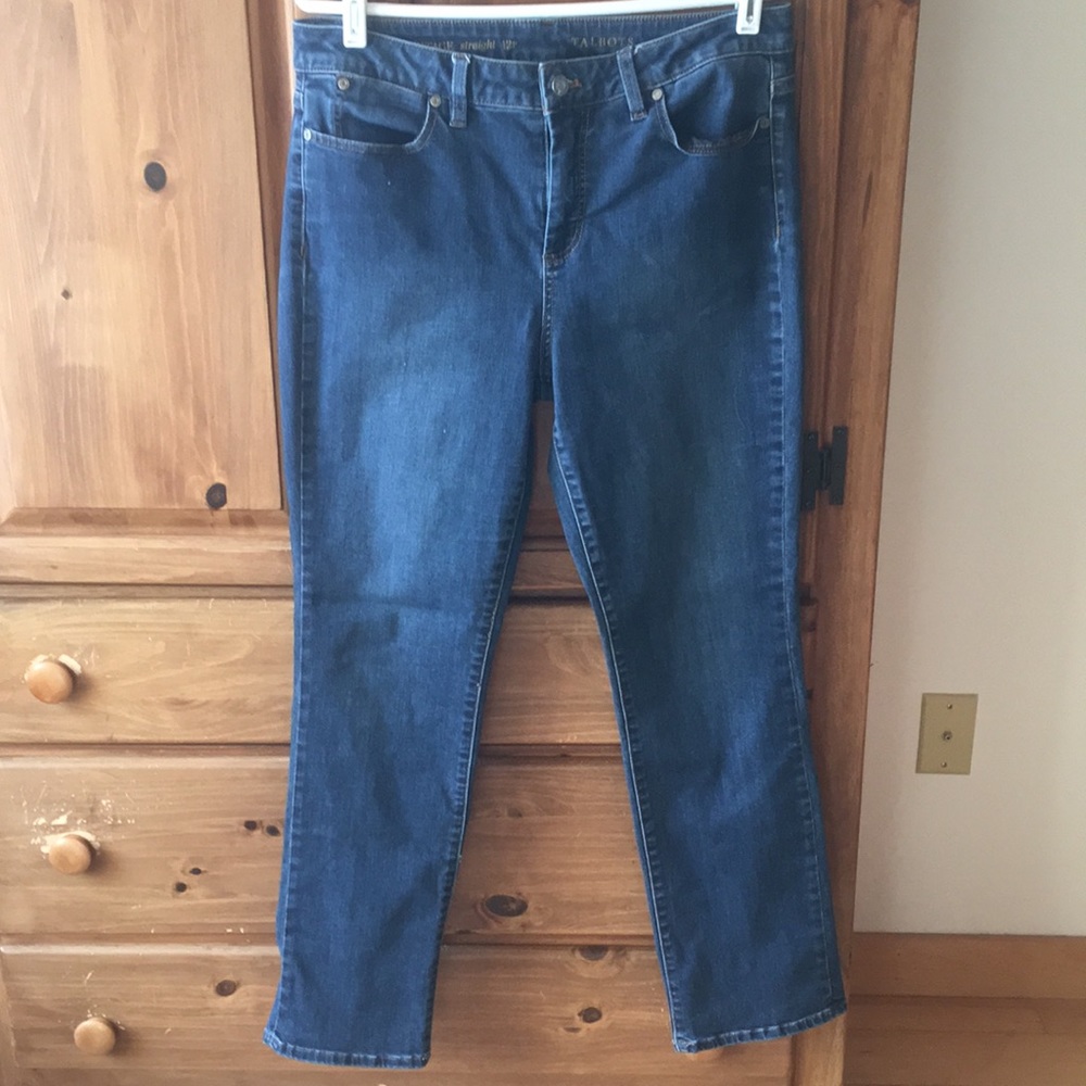 Talbots Heritage Straight Leg Jeans Size 12P